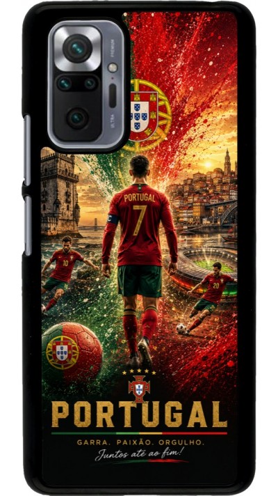 Coque Xiaomi Redmi Note 10 Pro - Football Portugal splash 2026