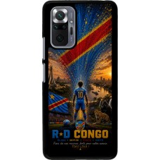 Coque Xiaomi Redmi Note 10 Pro - Football République démocratique du Congo splash 2026