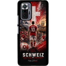 Coque Xiaomi Redmi Note 10 Pro - Football Schweiz splash 2026