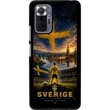 Coque Xiaomi Redmi Note 10 Pro - Football Suède splash 2026