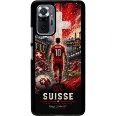 Coque Xiaomi Redmi Note 10 Pro - Football Suisse splash 2026