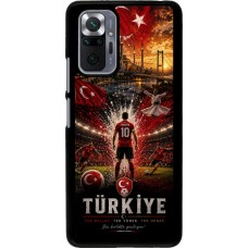 Coque Xiaomi Redmi Note 10 Pro - Football Turquie splash 2026