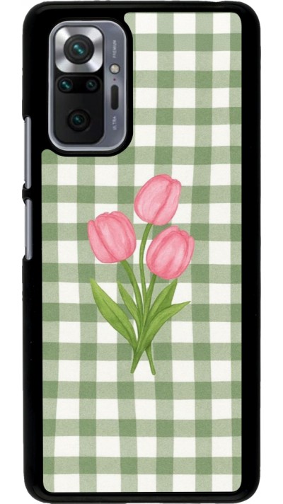 Coque Xiaomi Redmi Note 10 Pro - Green vichy tulips 2026