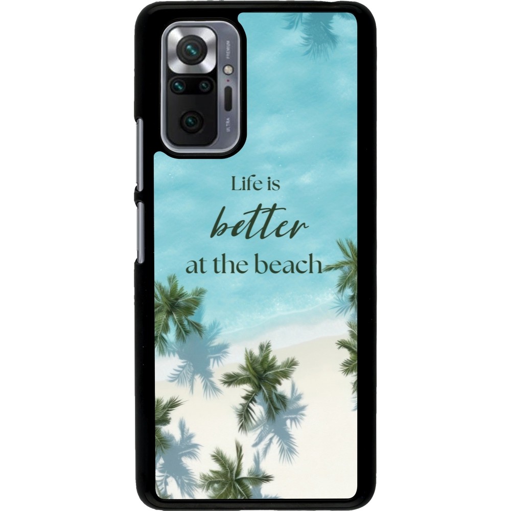 Coque Xiaomi Redmi Note 10 Pro - Summer 2025 Life is better at the beach