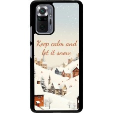 Coque Xiaomi Redmi Note 10 Pro - Winter 25 Winter Keep calm and let it snow