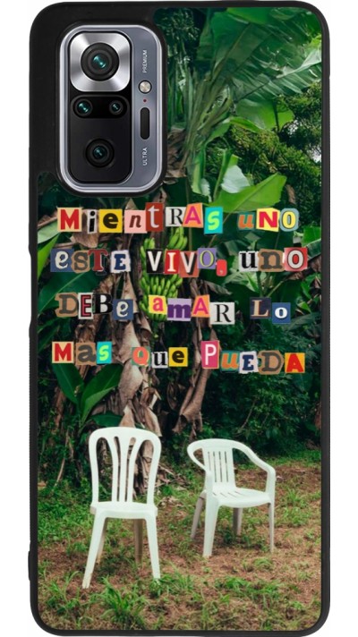 Xiaomi Redmi Note 10 Pro Max Case Hülle - Silikon schwarz Chairs DTMF