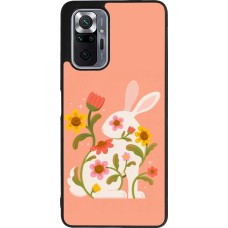 Coque Xiaomi Redmi Note 10 Pro Max - Silicone rigide noir Easter 2026 Rabbit collage