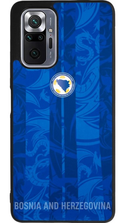 Xiaomi Redmi Note 10 Pro Max Case Hülle - Silikon schwarz Bosnien und Herzegowina 2026 personalisierbares Fussballtrikot