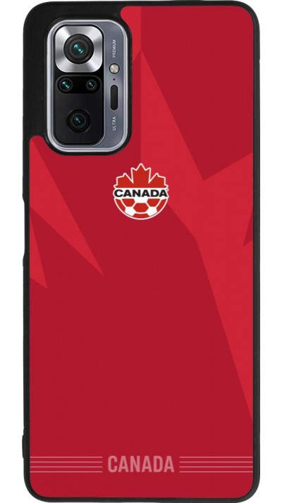 Xiaomi Redmi Note 10 Pro Max Case Hülle - Silikon schwarz Kanada 2026 personalisierbares Fussballtrikot