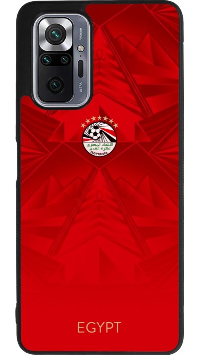 Coque Xiaomi Redmi Note 10 Pro Max - Silicone rigide noir Maillot de football E?gypte 2026 personnalisable