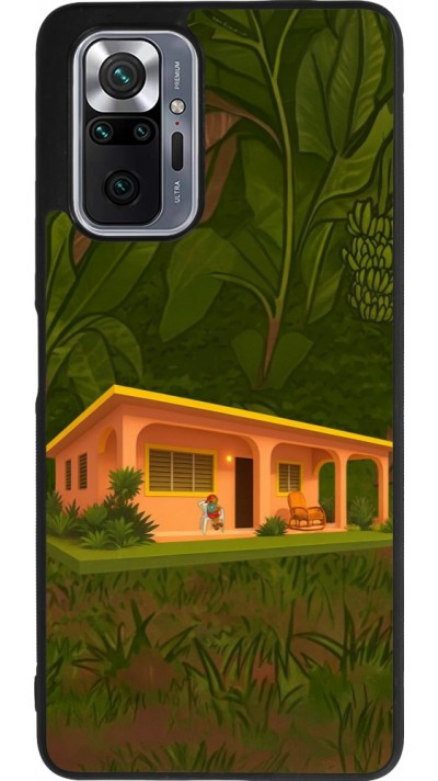 Xiaomi Redmi Note 10 Pro Max Case Hülle - Silikon schwarz Benitos house DTMF