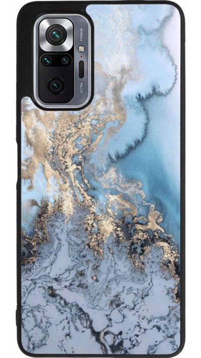 Xiaomi Redmi Note 10 Pro Max Case Hülle - Silikon schwarz Marble 04