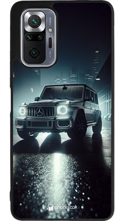 Xiaomi Redmi Note 10 Pro Max Case Hülle - Silikon schwarz Mercedes G AMG Nacht