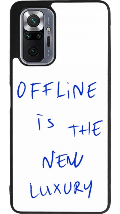 Xiaomi Redmi Note 10 Pro Max Case Hülle - Silikon schwarz Offline is the new luxury