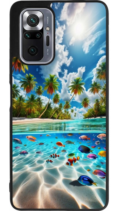 Xiaomi Redmi Note 10 Pro Max Case Hülle - Silikon schwarz Strandparadies
