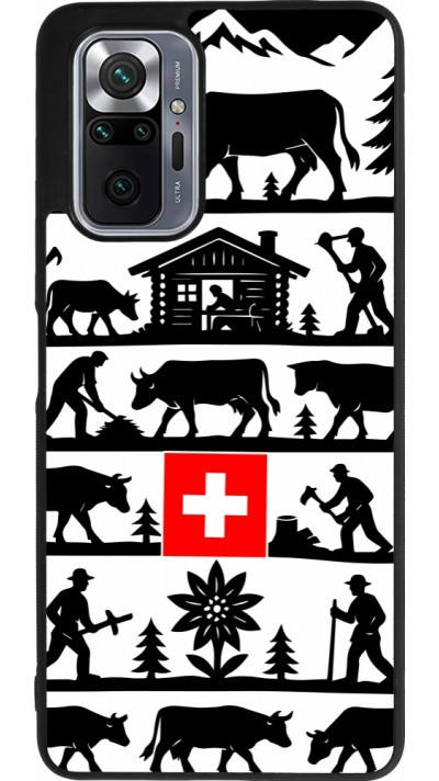 Xiaomi Redmi Note 10 Pro Max Case Hülle - Silikon schwarz Poya Schweiz 1