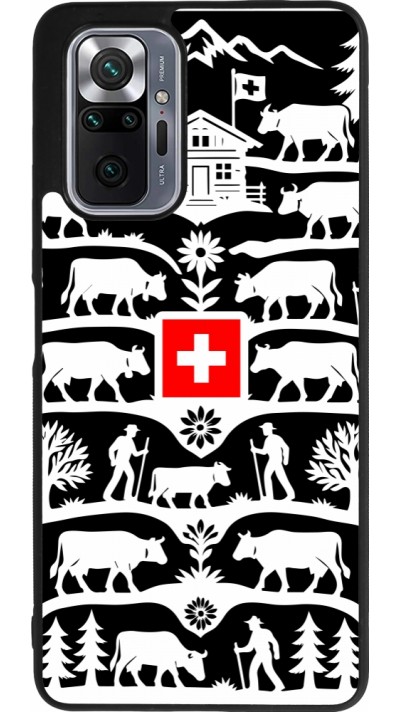 Xiaomi Redmi Note 10 Pro Max Case Hülle - Silikon schwarz Poya Schweiz 3 schwarz