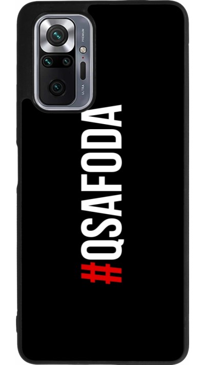 Xiaomi Redmi Note 10 Pro Max Case Hülle - Silikon schwarz Qsafoda 1