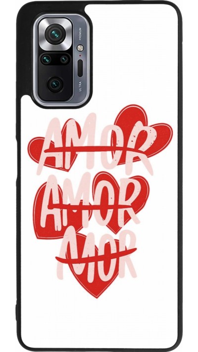 Xiaomi Redmi Note 10 Pro Max Case Hülle - Silikon schwarz Saint Valentines Day 26 Amor