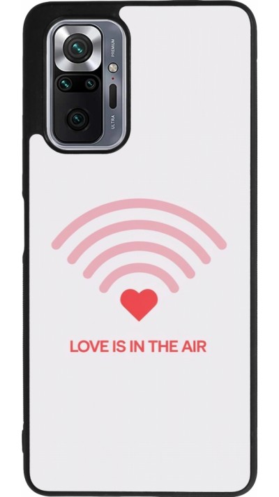 Xiaomi Redmi Note 10 Pro Max Case Hülle - Silikon schwarz Saint Valentines Day 26 Love is in the air