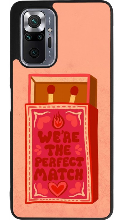 Xiaomi Redmi Note 10 Pro Max Case Hülle - Silikon schwarz Saint Valentines Day 26 Perfect Match