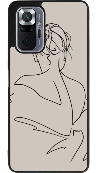 Xiaomi Redmi Note 10 Pro Max Case Hülle - Silikon schwarz Salnikova 05