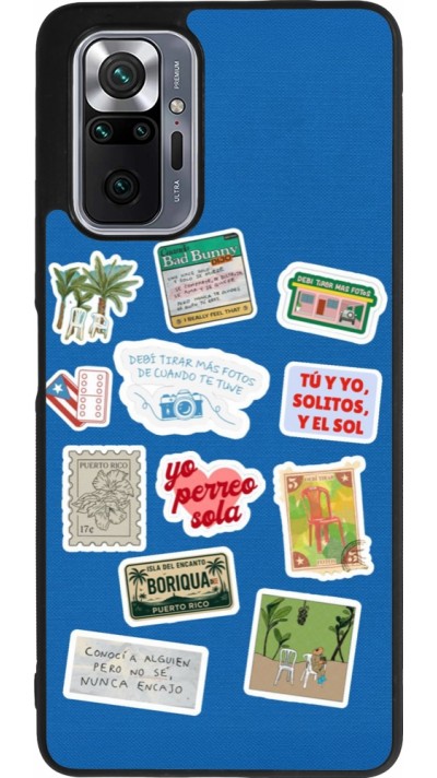 Xiaomi Redmi Note 10 Pro Max Case Hülle - Silikon schwarz Seals of the Dominican Republic DTMF