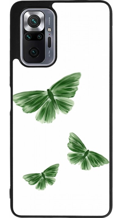 Xiaomi Redmi Note 10 Pro Max Case Hülle - Silikon schwarz Butterflies Spring 2026