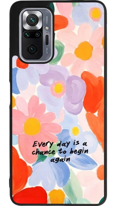 Xiaomi Redmi Note 10 Pro Max Case Hülle - Silikon schwarz Every day is a chance Spring 2026