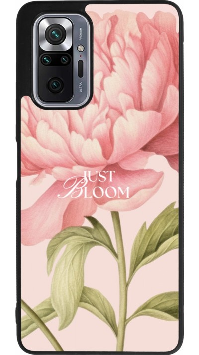 Xiaomi Redmi Note 10 Pro Max Case Hülle - Silikon schwarz Just Bloom Spring 2026