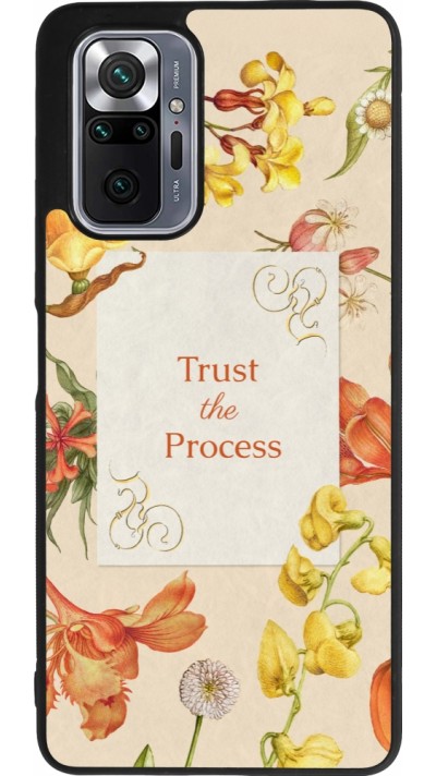 Xiaomi Redmi Note 10 Pro Max Case Hülle - Silikon schwarz Trust the process Spring 2026
