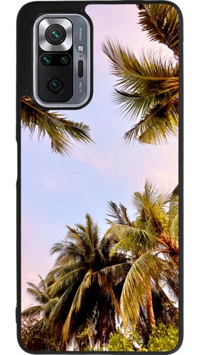 Xiaomi Redmi Note 10 Pro Max Case Hülle - Silikon schwarz Summer 2023 palm tree vibe