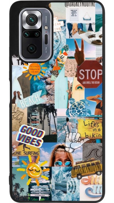 Xiaomi Redmi Note 10 Pro Max Case Hülle - Silikon schwarz Summer 2021 15