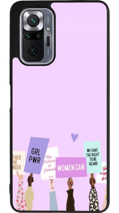 Xiaomi Redmi Note 10 Pro Max Case Hülle - Silikon schwarz Womens day 2026 9