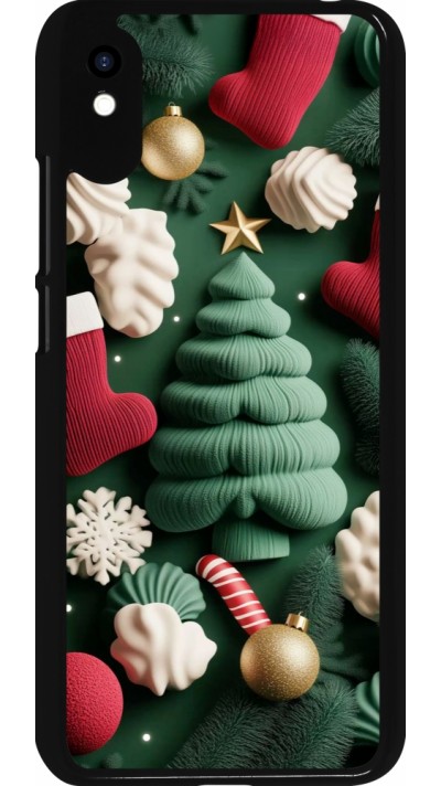 Coque Xiaomi Redmi 9A - Christmas 25 Christmas textiles