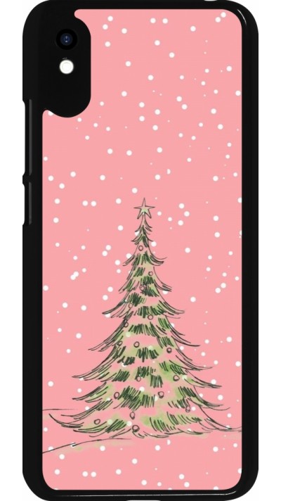 Coque Xiaomi Redmi 9A - Christmas 25 Pink Tree