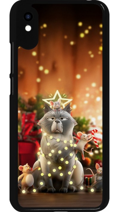 Coque Xiaomi Redmi 9A - Christmas 25 Xmas Cat