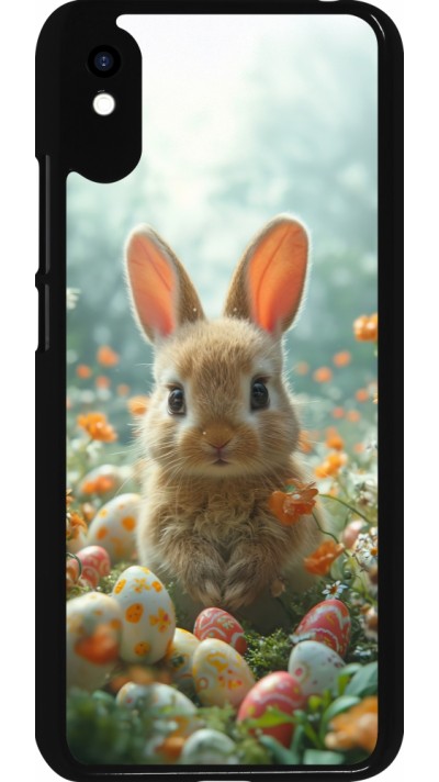 Coque Xiaomi Redmi 9A - Easter 2026 Rabbit in the garden