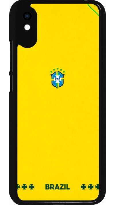 Coque Xiaomi Redmi 9A - Maillot de football Bresil 2026 personnalisable