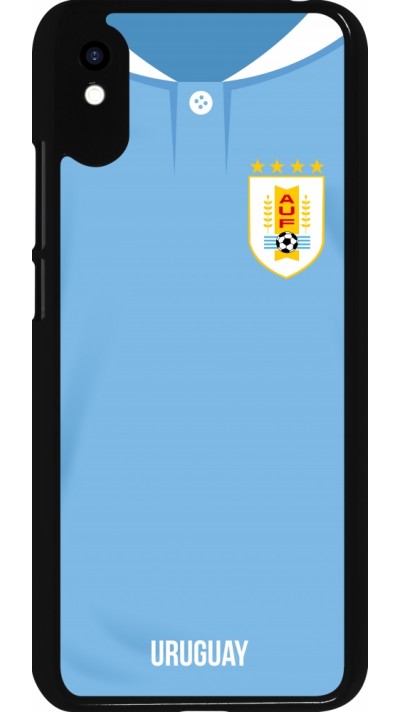 Coque Xiaomi Redmi 9A - Maillot de football Uruguay 2022 personnalisable