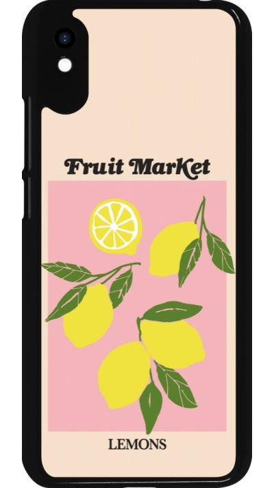 Coque Xiaomi Redmi 9A - Fruit market lemons 2026