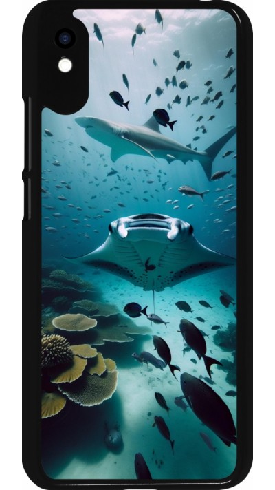 Coque Xiaomi Redmi 9A - Manta Lagon Nettoyage