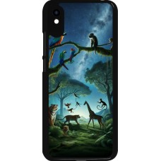 Coque Xiaomi Redmi 9A - Paradis des animaux exotiques