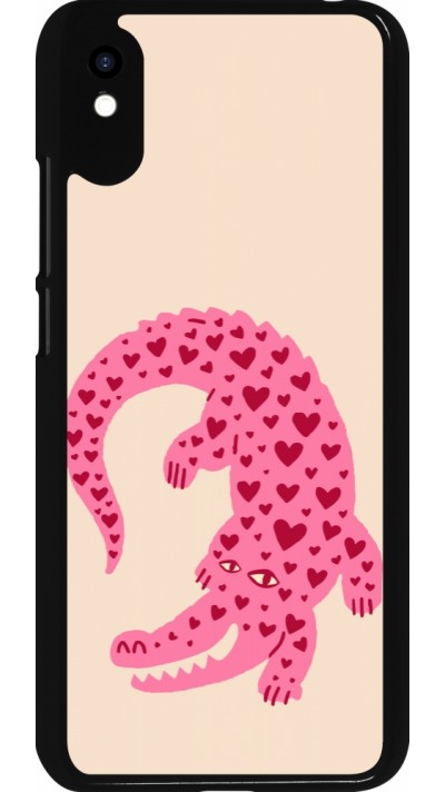 Coque Xiaomi Redmi 9A - Pink crocodile 2026