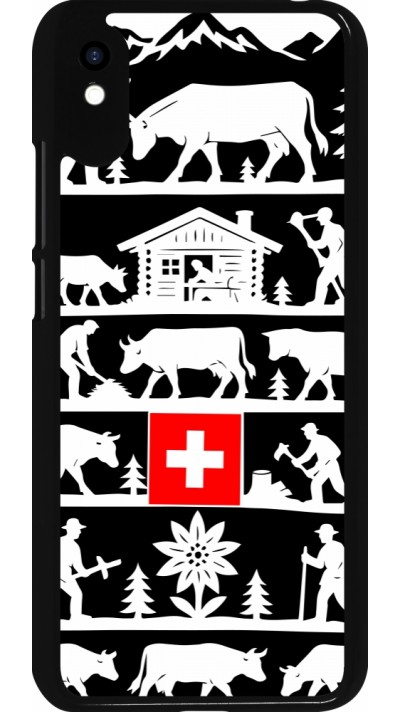 Coque Xiaomi Redmi 9A - Poya Suisse 1 noir