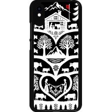 Coque Xiaomi Redmi 9A - Poya Suisse 2 noir