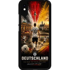 Coque Xiaomi Redmi 9A - Football Allemagne splash 2026