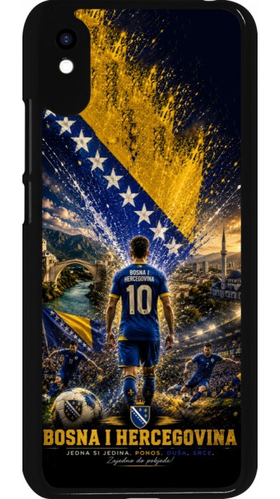 Coque Xiaomi Redmi 9A - Football Bosnie-Herzégovine splash 2026