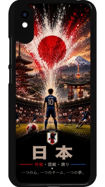 Coque Xiaomi Redmi 9A - Football Japon splash 2026