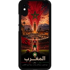 Coque Xiaomi Redmi 9A - Football Maroc splash 2026